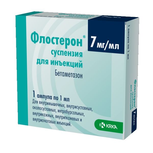 Флостерон 7мг/мл 1мл №1 сусп.д/ин. КРКА д.д.,Ново место